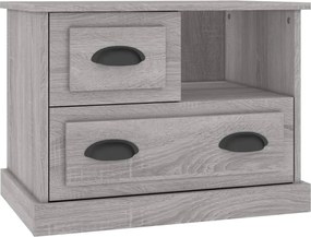 vidaXL Noptieră, gri sonoma, 60x39x45 cm