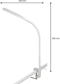 Lampă LED dimabilă 3 în 1 DARA LED/10W/230V 3000/4000/6000K CRI 90 alb