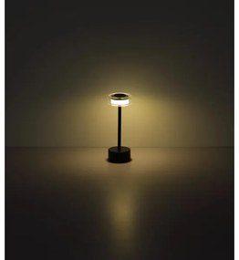 Lampă LED dimabilă de masă Globo 21026S SHIRA LED/2,5W/3,7V 2700/4000/6500K negru