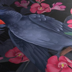 Tablou - Păpădia între flori (120x50 cm)