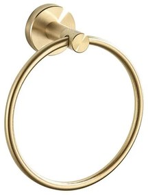 Cuier de baie Ring 6610 Modern auriu periat