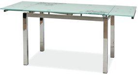 Masă de sufragerie Alamak (alb) (pentru 4 până la 6 persoane. 760183