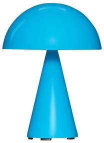 Veioză albastră LED cu intensitate reglabilă (înălțime 20 cm) Mush – Hübsch