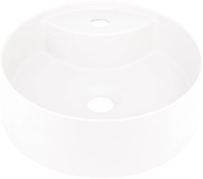 Deante Silia lavoar 36x36 cm rotund de blat alb CQS_AU4B