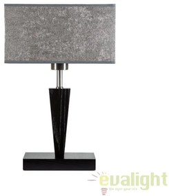 Veioza design modern NOVA H-58cm KNO TL1 BIG negru