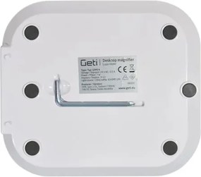 Lampă de masă LED reglabilă cu lupă LED/7W/230V 6500K albă