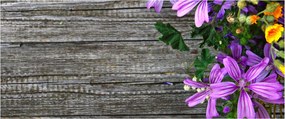 Tablou - flori de câmp (120x50 cm)