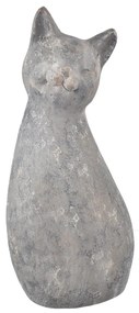 InDecor Ceramic Cat Meg gri, 33 x 26 x 83 cm