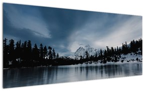 Tablou - Pe laacul înghețat (120x50 cm), în 40 de alte dimensiuni noi