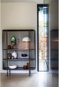 Comodă înaltă din metal negru 119x161 cm Yinthe - Light &amp; Living