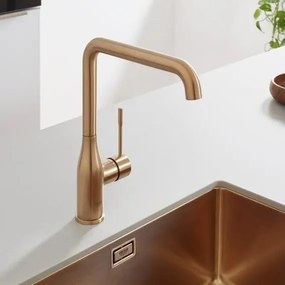 Grohe Essence Baterie chiuveta bucatarie, cupru mat (brushed warm sunset)