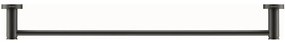 Duravit D-CODE 99244600 - Bară de prosoape montată pe perete, 64,5 cm, negru mat