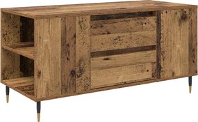 vidaXL Masă de cafea Lemn Vechi 102 x 44,5 x 50 cm Lemn compozit