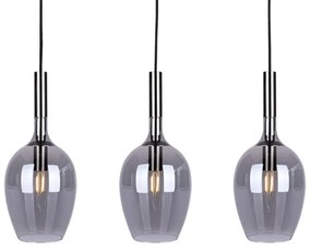 Lustră pe cablu TANGO 3xE14/40W/230V neagră