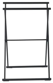 Suport pliabil pentru prosoape Wenko Lava, negru