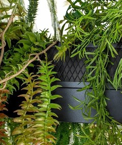 Lustra LED cu telecomanda Garden 70 negru