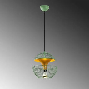 Lustră pe cablu TELMANDER 1xE27/40W/230V verde