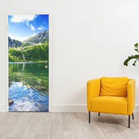 Fototapet pentru ușă - Lac în Munții Tatra (95x205cm)