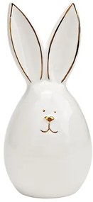 Iepuras ceramic AURIC BUNNY 14 cm alb