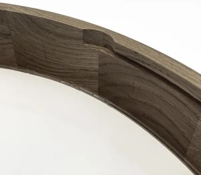 Brilagi - Plafonieră LED CARVALHO 4xE27/60W/230V, finisaj stejar-nuc, Ø 57,5 cm