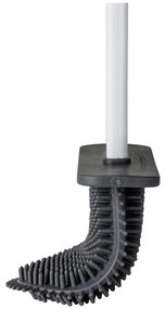 Perie de WC albă autoadezivă din plastic Zalana – Allstar