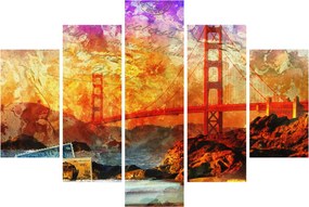 Tablou - Golden Gate, SanFrancisco, California (150x105 cm)