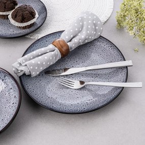 Tacâmuri argintii din oțel inoxidabil 24 buc. Bright – Orion