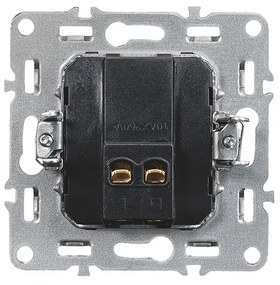 Nova întrerupător unipolar cu un singur circuit 10A 250V fără cadru 101 alb