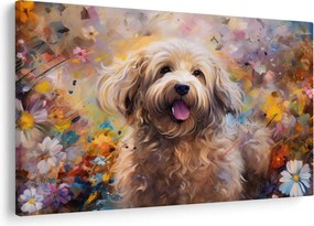 Tablou - Happy Dog II. (90x60 cm)