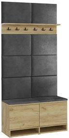 Cuier pentru hol Craft/ Grey