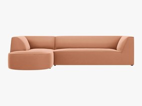 Coltar 4 locuri Ruby catifea L273 cm