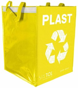 Sac pentru deșeuri sortate Sixtol SORT EASY PLASTIC, 36 l