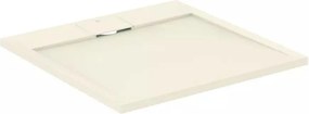 Cadita de dus patrata Ideal Standard i.life Ultra Flat S nisipiu 80x80 cm