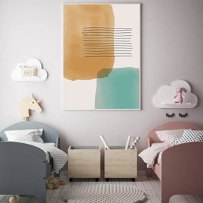 Poster - Abstracție pictată (A4)