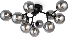 Maytoni MOD545CL-12B - Plafonieră DALLAS 12xG9/28W/230V negru/fumuriu