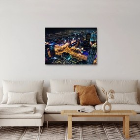 Tablou cu oraș nocturn (70x50 cm)