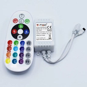 Controller 24 taste banda led RGB 12/24V 6A V-TAC