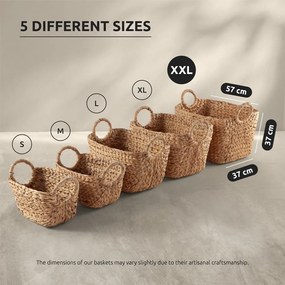 Coș de depozitare din răchită 47x29x26 cm Caracas L – Compactor