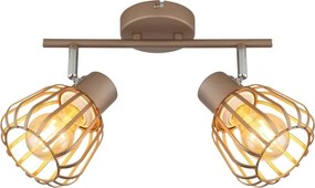Globo 54663-2 - Aplica spot OLIN 2xE27/40W/230V