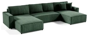 Coltar extensibil forma U verde Poso