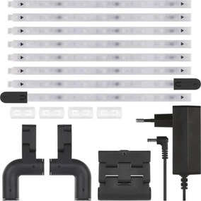 Bandă LED RGBIC dimabilă pentru televizor GoSmart LED/24W/230V 55“