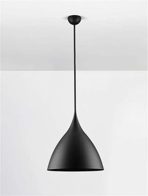 Lustra/Pendul metalic design decorativ SYNTOPIA negru