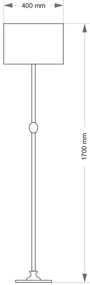 Lampadar design modern realizat manual Tivoli