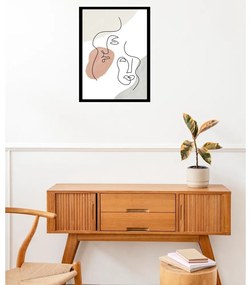 Poster 29x41 cm Two Faces – Veronika Boulová