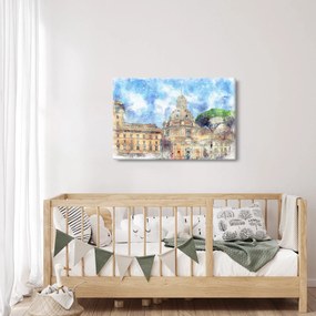Tablou - Biserica Santa Maria di Loreto, Roma, Italia (90x60 cm)
