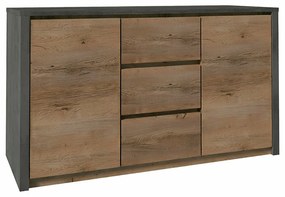 Cabinet MONTANA K2DP, gri
