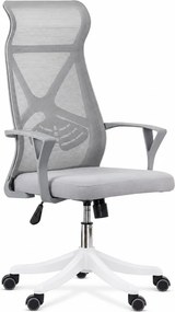 RESIGILAT - Scaun de birou din mesh OFF 431 gri deschis