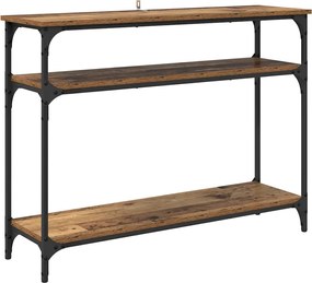 vidaXL Masă de consolă Lemn Vechi 100 x 29 x 75 cm Lemn compozit