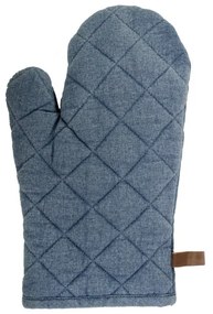 Mănușă din bumbac pentru bucătărie Tiseco Home Studio, albastru