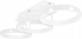 Plafonieră LED dimabilă, 30W, 230V, 3000–6500K, albă, Wi‑Fi Tuya + telecomandă